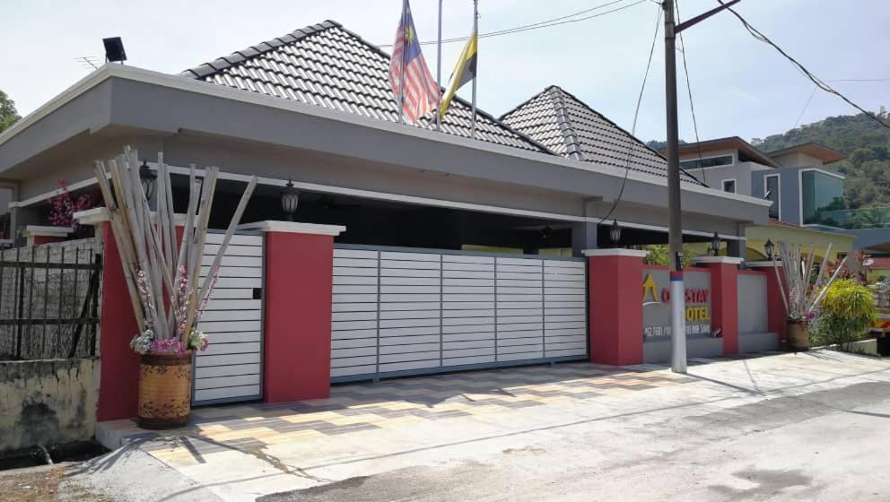 Weng Kong Homestay Slim River Buitenkant foto